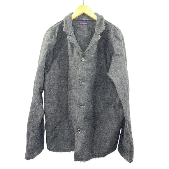 Vintage 45r 45rpm Wool Jacket, Made in JAPAN - Picture 1 of 9